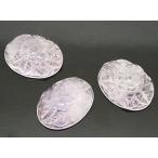 Yahoo! Yahoo!ショッピング(ヤフー ショッピング)天然石彫刻ルース アメジスト 彫刻パーツ 大きめBIGルース 約20x15x7mm 《1個》 裸石