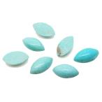 Yahoo! Yahoo!ショッピング(ヤフー ショッピング)ターコイズ 【天然石パーツ】 【マーキスカボション】パーツ いろいろなパーツ 約12x6mm 《1個》