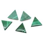 Yahoo! Yahoo!ショッピング(ヤフー ショッピング)マラカイト 【天然石パーツ】  トライアングル三角パーツ いろいろなパーツ 約13x13x2mm 《1個》