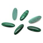 Yahoo! Yahoo!ショッピング(ヤフー ショッピング)マラカイト 【天然石パーツ】  オーバルパーツ いろいろなパーツ 約14x5mm 《1個》