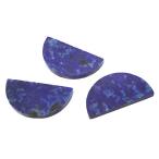 Yahoo! Yahoo!ショッピング(ヤフー ショッピング)ラピスラズリ 【天然石パーツ】  半円型パーツ いろいろなパーツ 約38x20x4mm 《1個》
