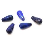 Yahoo! Yahoo!ショッピング(ヤフー ショッピング)ラピスラズリ 【天然石パーツ】  滴型ドロップパーツ いろいろなパーツ 約16x8mm 《1個》