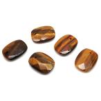 Yahoo! Yahoo!ショッピング(ヤフー ショッピング)タイガーアイ 【天然石パーツ】 穴あきファセットスクエアパーツ いろいろなパーツ 約20x15x6mm 《1個》