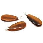 Yahoo! Yahoo!ショッピング(ヤフー ショッピング)タイガーアイ 【天然石チャーム】 滴型ペンダントパーツ チャームパーツ 約x15x5mm 《1個》