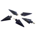 Yahoo! Yahoo!ショッピング(ヤフー ショッピング)ソーダライト 【天然石チャーム】 スウォードペンダントパーツ チャームパーツ 約30x14mm 《1個》