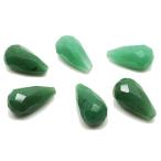 Yahoo! Yahoo!ショッピング(ヤフー ショッピング)アヴェンチュリン 【天然石ビーズ】  しずく 滴 ドロップビーズ 片穴 約22x12mm前後 《1個》