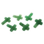 Yahoo! Yahoo!ショッピング(ヤフー ショッピング)アヴェンチュリン 【天然石パーツ】 クロス十字架モチーフパーツ（穴なし） 約x1mm前後 《1個》 モチーフパーツ