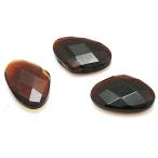 Yahoo! Yahoo!ショッピング(ヤフー ショッピング)スモーキークォーツ デザイン 合成石 人工石 パーツ 約30x20x8mm 1個