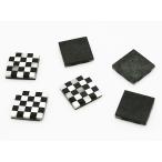 Yahoo! Yahoo!ショッピング(ヤフー ショッピング)シェルxオニキス デザイン 合成石 人工石 パーツ 約13x13x3mm 1個
