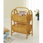 ラタン　籐　籐家具　マガジンラック　　
