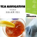 TEA NAVIGATION 紅茶 ギフト ティーバッグ 水出し アイスティー スタンドパック 5包入 マスカット