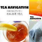 Yahoo! Yahoo!ショッピング(ヤフー ショッピング)TEA NAVIGATION 紅茶 ギフト ティーバッグ 水出し アイスティー スタンドパック 5包入 トロピカルマンゴー お返し 秋ギフト プレゼント 爽やか