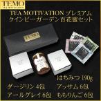 TEA MOTIVATION PREMIUM 紅茶 ギフト ティーバッグ 4種アソート22包入 はちみつ付 アールグレイ ダージリン アッサム ももりんご ギフト包装済