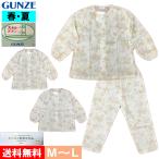  пижама женский весна лето длинный рукав Gunze хлопок 100% сделано в Японии 