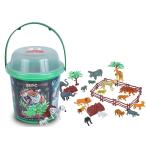 動物 フィギュア セット アニマル アドベンチャー　バケツセット