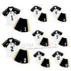 ハイキュー!! Haikyuu!! 梟谷学園高校 パジャマ 子供服 大人 キッズ 半袖 夏服 2点 セット 寝巻き 親子服 居住服 寝間着  吸汗 通気 柔らかい かわいい