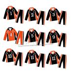 ショッピングハイキュー ハイキュー!! Haikyuu!! 烏野高校排球部 パジャマ 子供服 大人 キッズ 長袖 春夏 2点 セット 寝巻き 親子服 居住服 寝間着  吸汗 通気 柔らかい かわいい