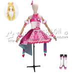 キミとアイドルプリキュア 風 咲良うた さくらうた キュアアイドル Cure Idol 変身後 コスプレ衣装 ウィッグ cosplay コスチューム ハロウィン クリスマス