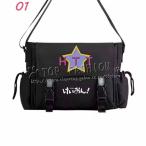 送料無料◆けいおん！ 風 秋山 澪 平沢 唯 中野 梓 あずにゃん 周辺 ショルダーバッグ 大容量 旅行 カバン オックスフォード 防水 かばん