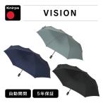 ショッピング日傘 メンズ 5年保証付 Knirps クニルプス VISION 折りたたみ 傘 日傘 晴雨兼用 自動 開閉