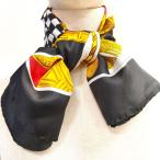 CELINE Celine цепь кисточка шелк шарф черный × многоцветный контрольный номер :10658