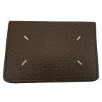 Maison Margiela Margiela CARD HOLDER SLIM 2 футляр для карточек футляр для визитных карточек 2. складывать темно-серый контрольный номер :10304