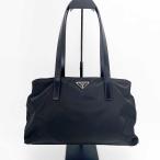 PRADA プラダ トートバッグ ハンドバッグ ナイロン 黒 NERO 管理番号：9221