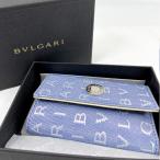 BVLGARI ブルガリ 6連キーケース キャンバス生地 管理番号：6837★