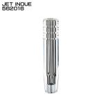 ジェットイノウエ JET INOUE 562016 シフトノブ ブラック クリスタル8角 スリットライン 45mmφ 200mm 12×1.75 【メーカー取寄せ】