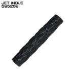 ジェットイノウエ JET INOUE 595269 アシストグリップカバー ブラック／つや無し モコモコ スタンダード・カラー 200mm かぶせ式 【メーカー取寄せ】