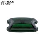 ジェットイノウエ JET INOUE 631968 マーカーランプ 角型 交換用レンズ 深緑色 ガラス製 【メーカー取寄せ】