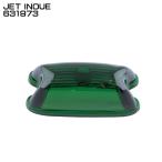 ジェットイノウエ JET INOUE 631973 マーカーランプ 角型 交換用レンズ グリーン ガラス製 【メーカー取寄せ】