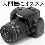 キヤノン デジタル一眼レフカメラ Canon EOS Kiss Digital X AF 28-80mm レンズキット ブラック 初心者 おすすめ 中古