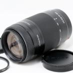  Sony взгляд издалека zoom линзы SONY 75-300mm F4.5-5.6 SAL75300 A крепление полный размер соответствует линзы протектор имеется начинающий рекомендация б/у 