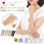 アームカバー 薄手 ストッキング素材 接触冷感 抗菌防臭 日本製 UVカット おしゃれ ゴルフ エムアンドエム 透明感 送料無料 336