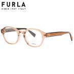 フルラ メガネ VFUA88J 0893 48 FURLA ブラウン アーチロゴ