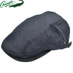 ハンチング メンズ クロコダイル CROCODILE ブラック 黒 父の日 ギフト 紳士 春夏 HC488