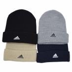 アディダス メンズ レディース ニット帽 adidas かぶりやすい ブラック ベージュ グレー ネイビー 紳士 婦人 男女兼用 防寒 帽子 秋冬 234-011003