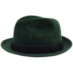 ショッピングハット 【セール 50％OFF 半額】フジハット FujiHat ウール中折れハット グリーン 緑 縄グログラン メンズ ギフト 紳士 レディース ギフト 婦人 男女兼用 帽子 秋冬