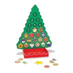 　Melissa ＆ Doug Wooden Advent Calendar - Magnetic Christmas Tree, 25 Magnets - Holiday Tree Themed Countdown Style Toddler and Kid Advent Ca並行輸入