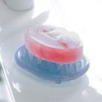 シリコン石けんマット クリアピンク