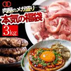 【大人気！ 8月下旬発送！】 ガッツリ 3kg !  はしっこ 訳あり お肉 福袋 おまけ入れて 4種  在庫処分 食品 応援