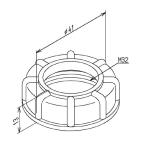TOTO стандартный обращение магазин TH21164 оригинальный товар почтовая доставка бесплатная доставка вентиль затягивание гайка 32
