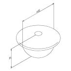 TOTO стандартный обращение магазин TH91480ES оригинальный товар 1 шт почтовая доставка бесплатная доставка автобус салон ванна вокруг резина штекер применение товар TUB54F20N