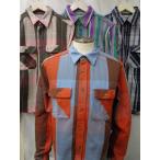 ジェラード 　ネルシャツ　ショート丈　JP12106　検索：JELADO　ワークシャツ　フランネルシャツ　旧力織機　耳付きマチ　