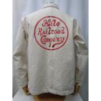 サンサーフ SAILOR MOKU PRODUCTS 10oz. COTTON DUCK WORK JACKET(背面プリント有り)SM15690-401 WHITE 実名復刻 パイナップルツイード