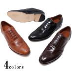 本革 メンズ レザーソール ウィングチップ フルブローグ ダービー ハンドメイド マッケイ製法 革靴 革底 ブラック ダークブラウン ライトブラウン 紳士靴