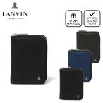【正規販売店】LANVIN COLLECTION RHEIN ラウンドファスナージャバラ折り財布 ［ランバン・コレクション］ メンズ 折財布 二つ折 レザー