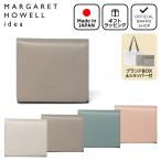 ショッピングBOX 【正規販売店】MARGARET HOWELL idea エルム BOX折り財布 ［マーガレット・ハウエル アイデア］