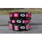 BLC ошейник <SSL размер > розовый полька-дот 